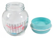 HANE IRIS Macaron &uuml;veg fűszertart&oacute; 370ml, z&ouml;ld, fukszia, narancs vagy citroms&aacute;rga sz&iacute;nű HN-1215 H&aacute;ztart&aacute;s / Otthon / K&uuml;lt&eacute;r - Lak&aacute;sfelszerel&eacute;s - T&aacute;rol&oacute; - 508727