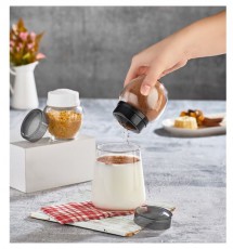 HANE IRIS Mono &uuml;veg fűszertart&oacute; 210ml, fekete vagy feh&eacute;r sz&iacute;nű HN-1213 H&aacute;ztart&aacute;s / Otthon / K&uuml;lt&eacute;r - Lak&aacute;sfelszerel&eacute;s - T&aacute;rol&oacute; - 508725