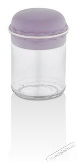 HANE IRIS Macaron &uuml;veg fűszertart&oacute; 212ml, r&oacute;szasz&iacute;n, menta z&ouml;ld, s&aacute;rga vagy lila HN-1363 Konyhai term&eacute;kek - Ed&eacute;ny - &Eacute;telt&aacute;rol&oacute; - 514777