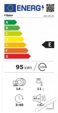 Hansa ZIM 676 EH be&eacute;p&iacute;thető mosogat&oacute;g&eacute;p Konyhai term&eacute;kek - Mosogat&oacute;g&eacute;p - Norm&aacute;l (60cm) be&eacute;p&iacute;thető mosogat&oacute;g&eacute;p - 504665