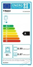 Hansa FCCW59209 elektromos tűzhely, 4 főzőz&oacute;na, Elektromos s&uuml;tő, Grill, A energiaoszt&aacute;ly, Feh&eacute;r Konyhai term&eacute;kek - S&uuml;tő-főzőlap, tűzhely (szabadon&aacute;ll&oacute;) - Elektromos tűzhely (szabadon&aacute;ll&oacute;) - 533420