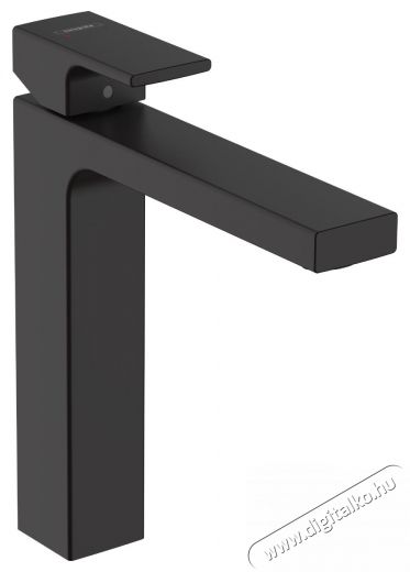 Hansgrohe Vernis shape 190 mosd&oacute;csaptelep, egykaros, matt fekete Konyhai term&eacute;kek - Mosogat&oacute; - Mosogat&oacute; csaptelep - 536751