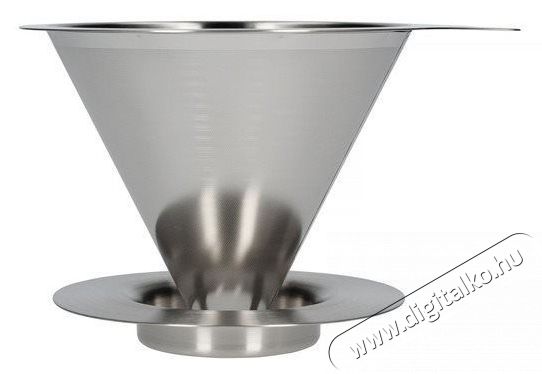 Hario Dripper V60-02, f&eacute;m Konyhai term&eacute;kek - K&aacute;v&eacute;főző / k&aacute;v&eacute;&ouml;rlő / kieg&eacute;sz&iacute;tő - Filteres k&aacute;v&eacute;főző - 524867