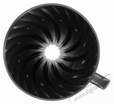 Hario Dripper V60-02, ker&aacute;mia, matt fekete Konyhai term&eacute;kek - K&aacute;v&eacute;főző / k&aacute;v&eacute;&ouml;rlő / kieg&eacute;sz&iacute;tő - Filteres k&aacute;v&eacute;főző - 524871