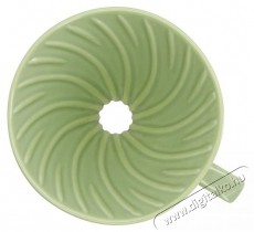 Hario Dripper V60-02, ker&aacute;mia, s&ouml;t&eacute;tz&ouml;ld Konyhai term&eacute;kek - K&aacute;v&eacute;főző / k&aacute;v&eacute;&ouml;rlő / kieg&eacute;sz&iacute;tő - Filteres k&aacute;v&eacute;főző - 524874