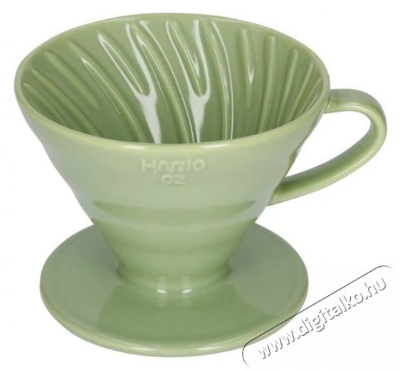 Hario Dripper V60-02, ker&aacute;mia, s&ouml;t&eacute;tz&ouml;ld Konyhai term&eacute;kek - K&aacute;v&eacute;főző / k&aacute;v&eacute;&ouml;rlő / kieg&eacute;sz&iacute;tő - Filteres k&aacute;v&eacute;főző - 524874