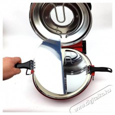 Hausmeister HM 6149 Da Gennaro 1200W 30 cm elektromos pizzas&uuml;tő, piros Konyhai term&eacute;kek - Konyhai kisg&eacute;p (s&uuml;t&eacute;s / főz&eacute;s / hűt&eacute;s / &eacute;telk&eacute;sz&iacute;t&eacute;s) - Konyhai k&uuml;l&ouml;nlegess&eacute;g - 495052