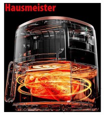 Hausmeister HM 6933 BIO FRITU Forr&oacute;levegős s&uuml;tő, 1500 W, fekete, 5L Konyhai term&eacute;kek - Konyhai kisg&eacute;p (s&uuml;t&eacute;s / főz&eacute;s / hűt&eacute;s / &eacute;telk&eacute;sz&iacute;t&eacute;s) - L&eacute;gkever&eacute;ses főzőg&eacute;p / elektromos kukta / multifunkci&oacute;s s&uuml;tő - 495053