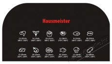 Hausmeister HM 6933 BIO FRITU Forr&oacute;levegős s&uuml;tő, 1500 W, fekete, 5L Konyhai term&eacute;kek - Konyhai kisg&eacute;p (s&uuml;t&eacute;s / főz&eacute;s / hűt&eacute;s / &eacute;telk&eacute;sz&iacute;t&eacute;s) - L&eacute;gkever&eacute;ses főzőg&eacute;p / elektromos kukta / multifunkci&oacute;s s&uuml;tő - 495053