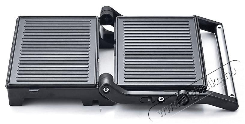 Hausmeister HM 8811 Panini s&uuml;tő, 1000 W, fekete Konyhai term&eacute;kek - Konyhai kisg&eacute;p (s&uuml;t&eacute;s / főz&eacute;s / hűt&eacute;s / &eacute;telk&eacute;sz&iacute;t&eacute;s) - Kontakt grill s&uuml;tő / s&uuml;tőlap - 495050