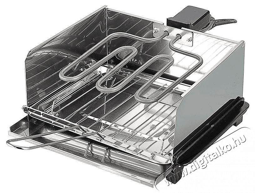 Hausmeister HM 8812 Retro grill szendvics s&uuml;tő, 800 W, ez&uuml;st Konyhai term&eacute;kek - Konyhai kisg&eacute;p (s&uuml;t&eacute;s / főz&eacute;s / hűt&eacute;s / &eacute;telk&eacute;sz&iacute;t&eacute;s) - Melegszendvics / gofri s&uuml;tő - 495051