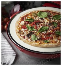 Hausmeister HM 6149 Da Gennaro 1200W 30 cm elektromos pizzas&uuml;tő, piros Konyhai term&eacute;kek - Konyhai kisg&eacute;p (s&uuml;t&eacute;s / főz&eacute;s / hűt&eacute;s / &eacute;telk&eacute;sz&iacute;t&eacute;s) - Konyhai k&uuml;l&ouml;nlegess&eacute;g - 495052