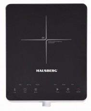 HAUSBERG HB-1526AB 2000W fekete elektromos egylapos indukci&oacute;s főzőlap &eacute;rint&eacute;svez&eacute;rl&eacute;ssel Konyhai term&eacute;kek - S&uuml;tő-főzőlap, tűzhely (szabadon&aacute;ll&oacute;) - Indukci&oacute;s főzőlap (szabadon&aacute;ll&oacute;) - 501690