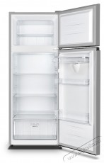 Heinner HF-HS205SWDE++ k&eacute;tajt&oacute;s hűtőszekr&eacute;ny, 206l, V&iacute;zadagol&oacute;, LED vil&aacute;g&iacute;t&aacute;s, E energiaoszt&aacute;ly, H: 143.4cm, Ez&uuml;st Konyhai term&eacute;kek - Hűtő, fagyaszt&oacute; (szabadon&aacute;ll&oacute;) - Fel&uuml;lfagyaszt&oacute;s kombin&aacute;lt hűtő - 533478