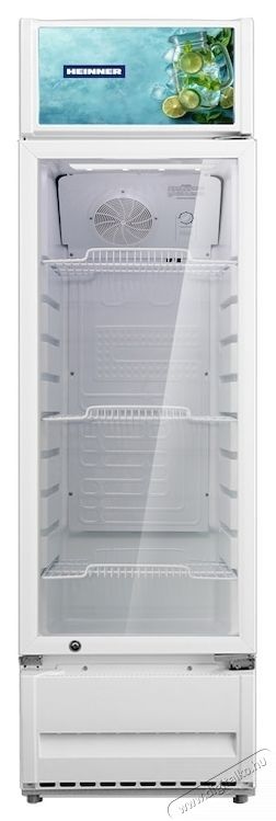 Heinner HSC-M213WHB hűtővitrin, 213 l, B energiaoszt&aacute;ly, LED vil&aacute;g&iacute;t&aacute;s, 3 polc, &aacute;ll&iacute;that&oacute; termoszt&aacute;t, feh&eacute;r Konyhai term&eacute;kek - Hűtő, fagyaszt&oacute; (szabadon&aacute;ll&oacute;) - Fagyaszt&oacute; n&eacute;lk&uuml;li hűtő - 533468