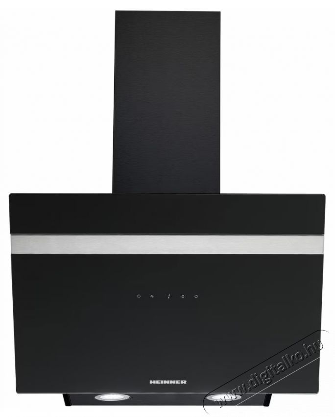 Heinner HDCH-6060RGBK be&eacute;p&iacute;thető p&aacute;raelsz&iacute;v&oacute;, 60cm, 190W, fekete &uuml;veg Konyhai term&eacute;kek - P&aacute;raelsz&iacute;v&oacute; - Be&eacute;p&iacute;thető / kih&uacute;zhat&oacute; - 533482