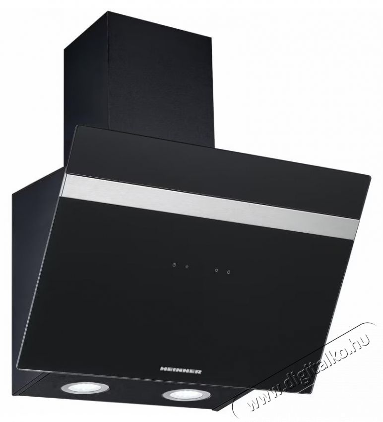 Heinner HDCH-6060RGBK be&eacute;p&iacute;thető p&aacute;raelsz&iacute;v&oacute;, 60cm, 190W, fekete &uuml;veg Konyhai term&eacute;kek - P&aacute;raelsz&iacute;v&oacute; - Be&eacute;p&iacute;thető / kih&uacute;zhat&oacute; - 533482