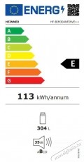Heinner HF-BIM304NFINVE++ Egyajt&oacute;s be&eacute;p&iacute;thető hűtőszekr&eacute;ny, No Frost, 304L, E energiaoszt&aacute;ly, Inverter kompresszor, Elektronikus vez&eacute;rl&eacute;s, Szuperhűt&eacute;s funkci&oacute;, LED vil&aacute;g&iacute;t&aacute;s Konyhai term&eacute;kek - Hűtő, fagyaszt&oacute; (be&eacute;p&iacute;thető) - Egyajt&oacute;s hűtő - 533458