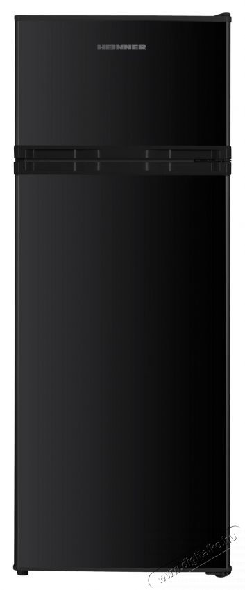Heinner HF-H2206BKE++ kombin&aacute;lt fel&uuml;lfagyaszt&oacute;s hűtőszekr&eacute;ny, E energiaoszt&aacute;ly, 206 L, LED l&aacute;mpa, 3 hűtőszekr&eacute;ny &uuml;vegpolc, M: 143 cm, Fekete Konyhai term&eacute;kek - Hűtő, fagyaszt&oacute; (szabadon&aacute;ll&oacute;) - Fel&uuml;lfagyaszt&oacute;s kombin&aacute;lt hűtő - 533451