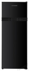 Heinner HF-H2206BKE++ kombin&aacute;lt fel&uuml;lfagyaszt&oacute;s hűtőszekr&eacute;ny, E energiaoszt&aacute;ly, 206 L, LED l&aacute;mpa, 3 hűtőszekr&eacute;ny &uuml;vegpolc, M: 143 cm, Fekete Konyhai term&eacute;kek - Hűtő, fagyaszt&oacute; (szabadon&aacute;ll&oacute;) - Fel&uuml;lfagyaszt&oacute;s kombin&aacute;lt hűtő - 533451