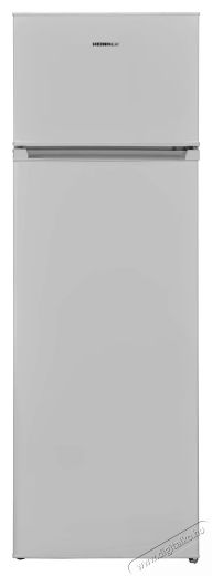 Heinner HF-V242SE++ K&eacute;tajt&oacute;s hűtő, 242 l, Less Frost, E energiaoszt&aacute;ly, Mechanikus vez&eacute;rl&eacute;s, LED vil&aacute;g&iacute;t&aacute;s, M 160 cm, Ez&uuml;st Konyhai term&eacute;kek - Hűtő, fagyaszt&oacute; (szabadon&aacute;ll&oacute;) - Fel&uuml;lfagyaszt&oacute;s kombin&aacute;lt hűtő - 533457