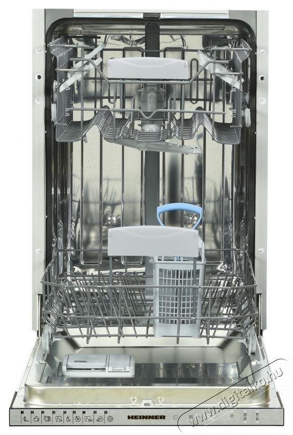 Heinner HDW-BI4592TE++ Be&eacute;p&iacute;thető mosogat&oacute;g&eacute;p, feh&eacute;r Konyhai term&eacute;kek - Mosogat&oacute;g&eacute;p - Keskeny (45cm-ig) be&eacute;p&iacute;thető mosogat&oacute;g&eacute;p - 535237