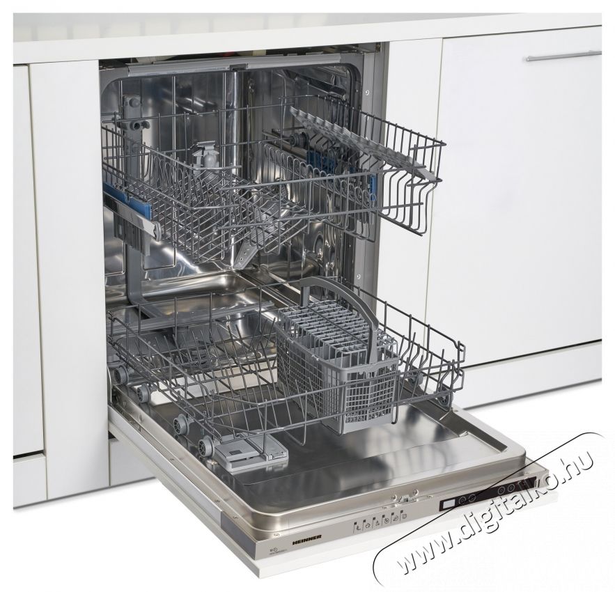 Heinner HDW-BI6006IE++ Be&eacute;p&iacute;thető mosogat&oacute;g&eacute;p, E energiaoszt&aacute;ly, ez&uuml;st Konyhai term&eacute;kek - Mosogat&oacute;g&eacute;p - Norm&aacute;l (60cm) be&eacute;p&iacute;thető mosogat&oacute;g&eacute;p - 535240