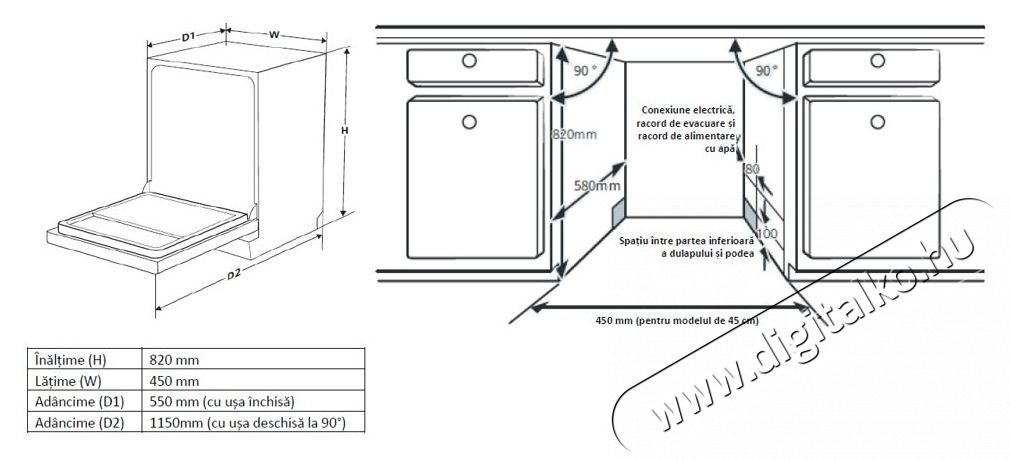 Heinner HDW-BIM45710AD+++ Be&eacute;p&iacute;thető mosogat&oacute;g&eacute;p Konyhai term&eacute;kek - Mosogat&oacute;g&eacute;p - Keskeny (45cm-ig) be&eacute;p&iacute;thető mosogat&oacute;g&eacute;p - 535244