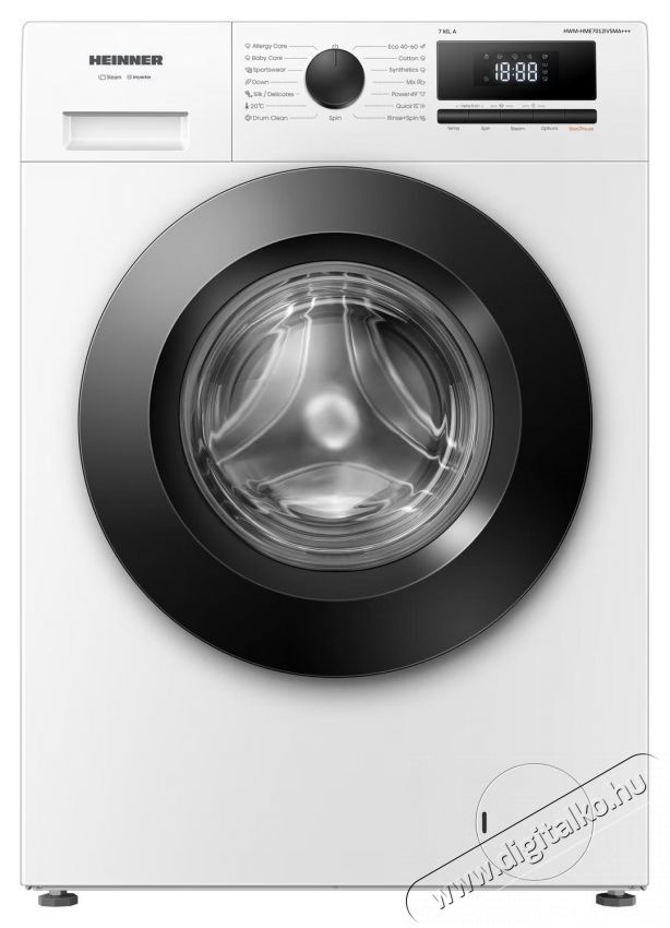 Heinner HWM-HME7012IVSMA+++ mos&oacute;g&eacute;p H&aacute;ztart&aacute;s / Otthon / K&uuml;lt&eacute;r - Mos&oacute;g&eacute;p / sz&aacute;r&iacute;t&oacute;g&eacute;p - El&ouml;lt&ouml;ltős mos&oacute;g&eacute;p (be&eacute;p&iacute;thető) - 535279