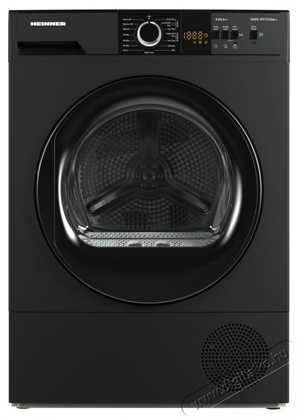 Heinner HHPD-V9T1CHSA++ Hőszivatty&uacute;s sz&aacute;r&iacute;t&oacute;g&eacute;p, 9 kg, A+/E energiaoszt&aacute;ly, LED kijelző, Anti-creasing funkci&oacute;, Ez&uuml;st H&aacute;ztart&aacute;s / Otthon / K&uuml;lt&eacute;r - Mos&oacute;g&eacute;p / sz&aacute;r&iacute;t&oacute;g&eacute;p - Sz&aacute;r&iacute;t&oacute;g&eacute;p - 536863
