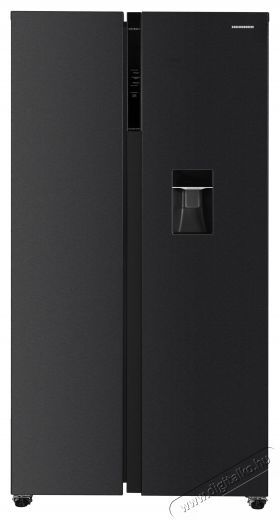 Heinner HSBS-HM592NFDXWDE++ Side by side hűtőszekr&eacute;ny, 592 l Konyhai term&eacute;kek - Hűtő, fagyaszt&oacute; (szabadon&aacute;ll&oacute;) - Amerikai t&iacute;pus&uacute; Side By Side hűtő - 535273