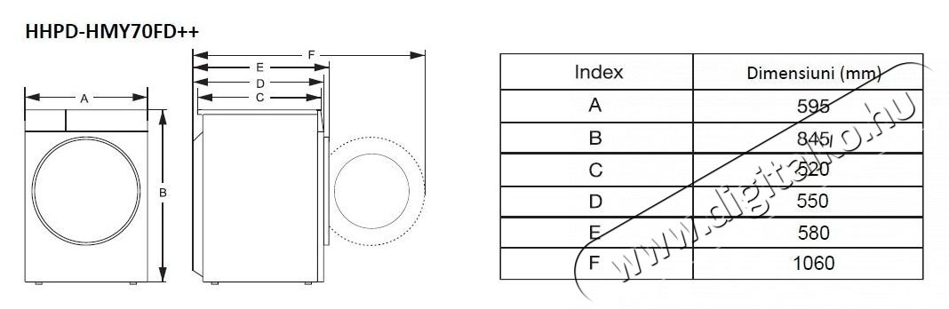 Heinner NER HHPD-HMY70FD++ hőszivatty&uacute;s sz&aacute;r&iacute;t&oacute;g&eacute;p, 7 kg terhelhetős&eacute;g, D energiaoszt&aacute;ly, feh&eacute;r H&aacute;ztart&aacute;s / Otthon / K&uuml;lt&eacute;r - Mos&oacute;g&eacute;p / sz&aacute;r&iacute;t&oacute;g&eacute;p - Sz&aacute;r&iacute;t&oacute;g&eacute;p - 536840