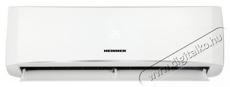 Heinner 24000 BTU Wi-Fi kl&iacute;m&aacute;k, A ++ oszt&aacute;ly, iFeel funkci&oacute;, csendes funkci&oacute;, időz&iacute;tő, automatikus &uacute;jraind&iacute;t&aacute;s, HAC-HS24WIFI ++, feh&eacute;r H&aacute;ztart&aacute;s / Otthon / K&uuml;lt&eacute;r - Ventil&aacute;tor / L&eacute;gkondicion&aacute;l&oacute; - Split kl&iacute;ma - 536774