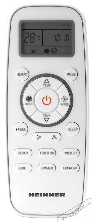 Heinner HAC-HS24KIT++ Kl&iacute;ma, 24000 BTU, A++ energiaoszt&aacute;ly, iFeel funkci&oacute;, &Ouml;ndiagnosztika, Időz&iacute;tő, Feh&eacute;r H&aacute;ztart&aacute;s / Otthon / K&uuml;lt&eacute;r - Ventil&aacute;tor / L&eacute;gkondicion&aacute;l&oacute; - Split kl&iacute;ma - 536770