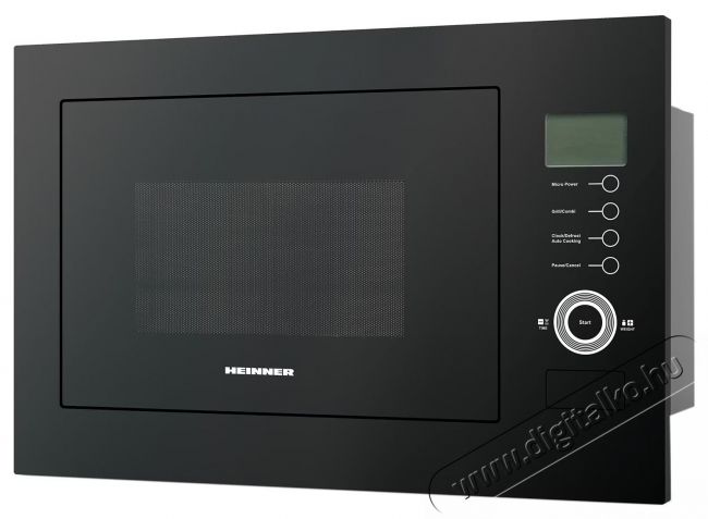 Heinner HMW-25BIGBK Be&eacute;p&iacute;thető mikrohull&aacute;m&uacute; s&uuml;tő Konyhai term&eacute;kek - Mikrohull&aacute;m&uacute; s&uuml;tő - Mikrohull&aacute;m&uacute; s&uuml;tő (be&eacute;p&iacute;thető) - 536808