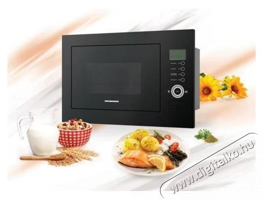 Heinner HMW-25BIGBK Be&eacute;p&iacute;thető mikrohull&aacute;m&uacute; s&uuml;tő Konyhai term&eacute;kek - Mikrohull&aacute;m&uacute; s&uuml;tő - Mikrohull&aacute;m&uacute; s&uuml;tő (be&eacute;p&iacute;thető) - 536808