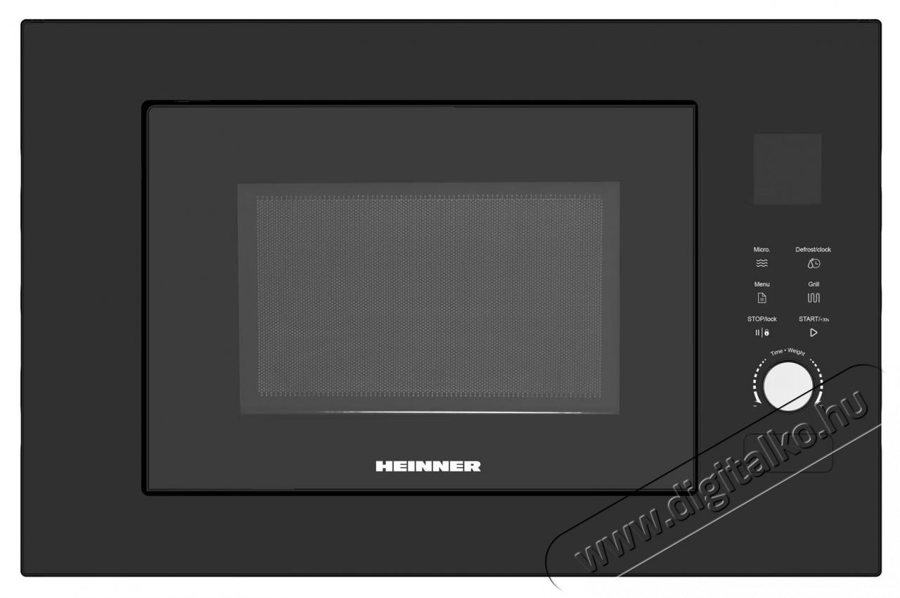 Heinner HMW-BI2360BK Be&eacute;p&iacute;thető mikrohull&aacute;m&uacute; s&uuml;tő Konyhai term&eacute;kek - Mikrohull&aacute;m&uacute; s&uuml;tő - Mikrohull&aacute;m&uacute; s&uuml;tő (be&eacute;p&iacute;thető) - 536805