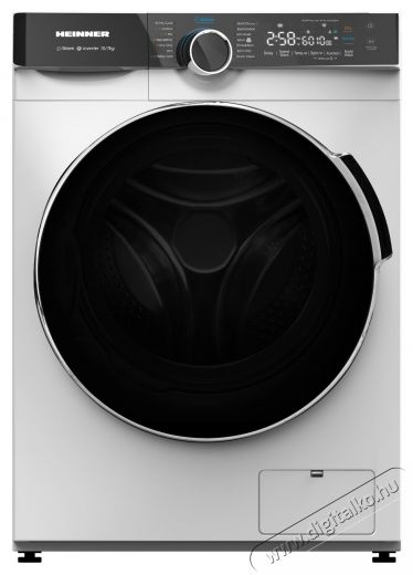Heinner HWDM-M1014IVKB mos&oacute;-sz&aacute;r&iacute;t&oacute;g&eacute;p, 10 kg mos&aacute;s, 7 kg mos&aacute;s, 1400 rpm, Inverter motor, LED kijelző, &Eacute;rint&eacute;svez&eacute;rl&eacute;s, 1h gyorsmos&aacute;s & sz&aacute;r&iacute;t&aacute;s program, A energiaoszt&aacute;ly, Feh&eacute;r H&aacute;ztart&aacute;s / Otthon / K&uuml;lt&eacute;r - Mos&oacute;g&eacute;p / sz&aacute;r&iacute;t&oacute;g&eacute;p - Mos&oacute;-sz&aacute;r&iacute;t&oacute;g&eacute;p - 536831