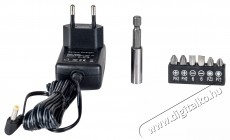 Heinner Li-Ion VSA001 akkus csavarh&uacute;z&oacute;, 3,6 V, 1,3 Ah, 210 RPM + tartoz&eacute;kok H&aacute;ztart&aacute;s / Otthon / K&uuml;lt&eacute;r - Szersz&aacute;m - Akkumul&aacute;toros csavarh&uacute;z&oacute; - 536819