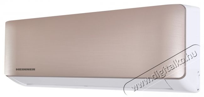 Heinner Onix Eco Smart Inverter 12000 BTU Wi-Fi Kl&iacute;ma, A++ oszt&aacute;ly, Fűt&eacute;s funkci&oacute;, ECO funkci&oacute;, Follow me, R32, HAC-CO12WFN-GD, Aranysz&iacute;n H&aacute;ztart&aacute;s / Otthon / K&uuml;lt&eacute;r - Ventil&aacute;tor / L&eacute;gkondicion&aacute;l&oacute; - Split kl&iacute;ma - 536786