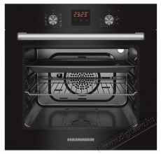 Heinner HBO-S569LDTGC-GBK Be&eacute;p&iacute;tett s&uuml;tő, 56L, 9 funkci&oacute;, Touch Display, A Energiaoszt&aacute;ly, Fekete Konyhai term&eacute;kek - S&uuml;tő-főzőlap, tűzhely (be&eacute;p&iacute;thető) - S&uuml;tő (be&eacute;p&iacute;thető) - 537861