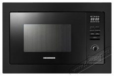 Heinner HMW-MDBI25GDBK be&eacute;p&iacute;thető mikrohull&aacute;m&uacute; s&uuml;tő, 25L, digit&aacute;lis vez&eacute;rl&eacute;s, 900W, grillteljes&iacute;tm&eacute;ny 1000W, LED kijelző, fekete Konyhai term&eacute;kek - Mikrohull&aacute;m&uacute; s&uuml;tő - Mikrohull&aacute;m&uacute; s&uuml;tő (be&eacute;p&iacute;thető) - 540016