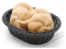 Hendi 426623 Péksüteményes kosár, ovális, fekete Konyhai termékek - Edény - Egyéb edény - 524935