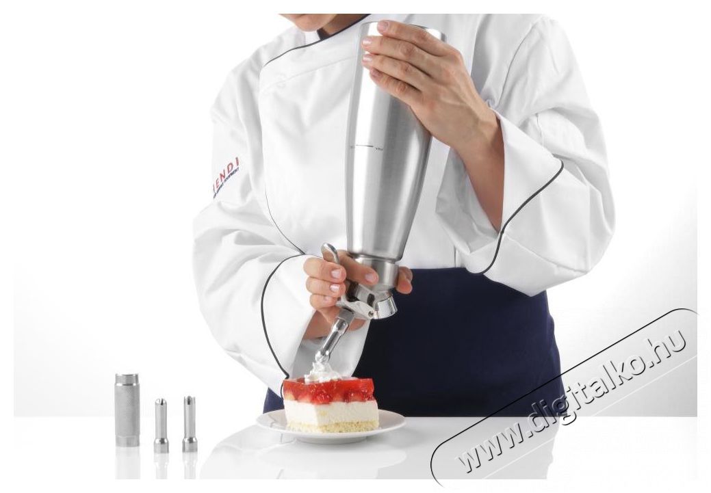 Hendi 588017 Profi Line Habszifon, 0,5 l Konyhai term&eacute;kek - Konyhai eszk&ouml;z - Egy&eacute;b konyhai eszk&ouml;z - 527281