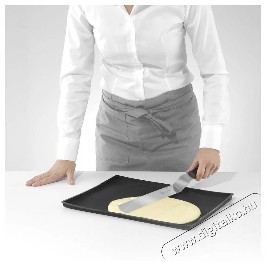 Hendi Spatula omletthez, fekete, 370&times;37 mm Konyhai term&eacute;kek - Konyhai eszk&ouml;z - Egy&eacute;b konyhai eszk&ouml;z - 527301