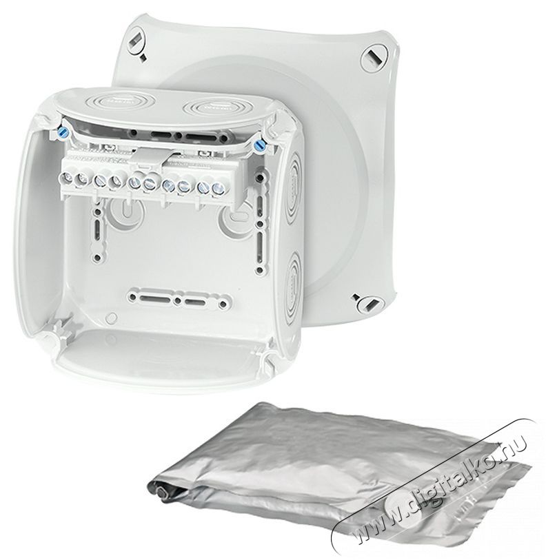 Hensel WP 0606 G ki&ouml;ntőmassz&aacute;val sz&uuml;rke v&iacute;z&aacute;ll&oacute; k&aacute;bel&ouml;sszek&ouml;tő doboz Iroda &eacute;s sz&aacute;m&iacute;t&aacute;stechnika - Egy&eacute;b sz&aacute;m&iacute;t&aacute;stechnikai term&eacute;k - 389087