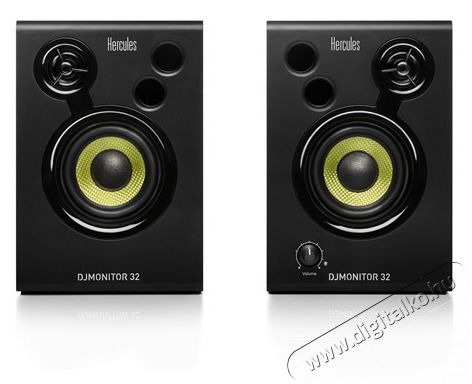 HERCULES 4780885 DJMonitor 32 akt&iacute;v hangsz&oacute;r&oacute; p&aacute;r Iroda &eacute;s sz&aacute;m&iacute;t&aacute;stechnika - PC hangsz&oacute;r&oacute; / hangfal - 498102