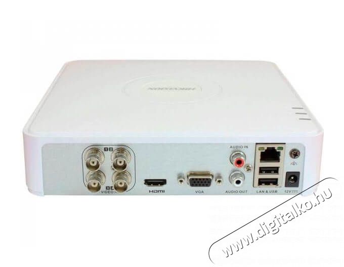Hikvision DS-7104HGHI-F1 4 csatorn&aacute;s k&eacute;pr&ouml;gz&iacute;tő Audio-Video / Hifi / Multim&eacute;dia - CD / DVD / Blu-Ray / Multim&eacute;dia k&eacute;sz&uuml;l&eacute;k - DVD / HDD felvevő - 328311