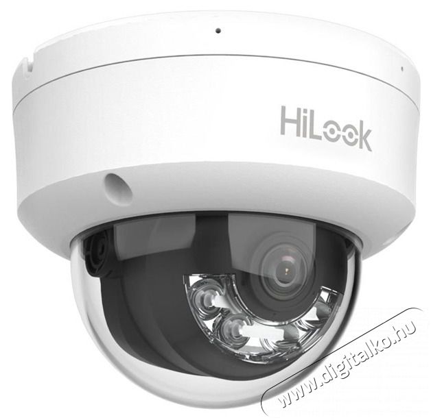 HILOOK IPC-D140HA-LU(2.8mm) /K&uuml;lt&eacute;ri/4MP/2,8mm/IR/L&aacute;that&oacute;f&eacute;ny 30m/IK08/MD 2.0/Smart Hybrid Light PoE IP d&oacute;m kamera H&aacute;ztart&aacute;s / Otthon / K&uuml;lt&eacute;r - Biztons&aacute;gtechnika - Biztons&aacute;gi kamera - 508663