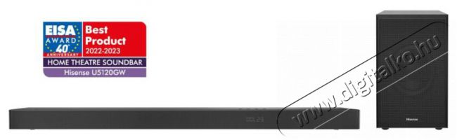 Hisense U5120GW 5.1.2 csatorn&aacute;s fekete hangprojektor Audio-Video / Hifi / Multim&eacute;dia - Hangfal - Hangfalszett - &Aacute;ll&oacute; / front hangfal - 478218